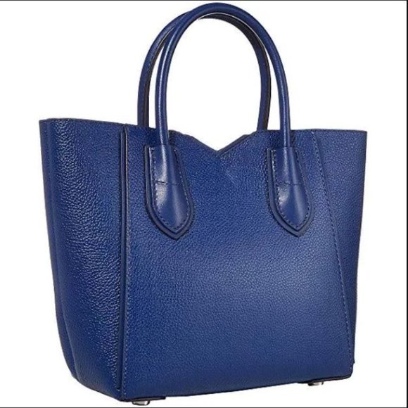 Michael Kors Mae Small Messenger - Sapphire Blue - Picture 7 of 8